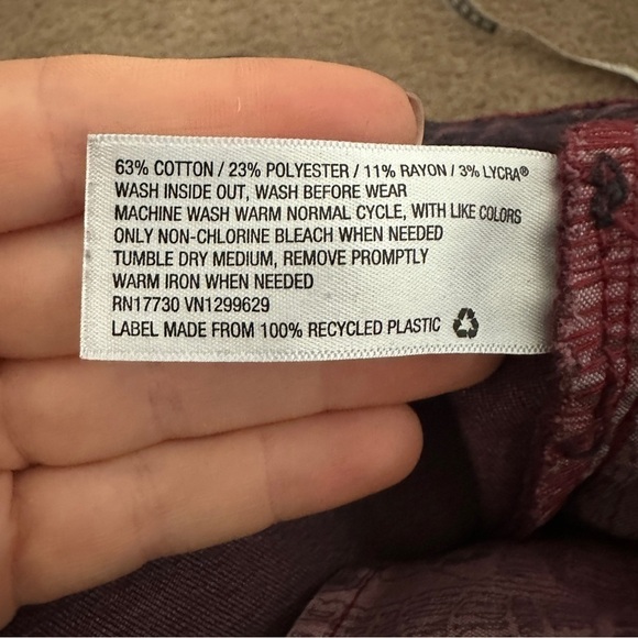 Wild Fable Purple Wash Denim skinny Raw Hem Size 2 - Picture 13 of 13